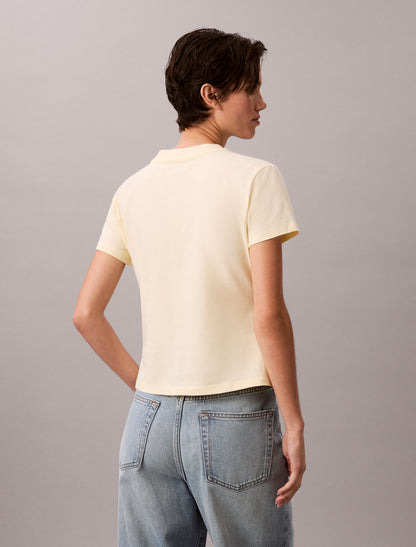 Calvin Klein Contrast Logo Graphic Slim T-Shirt