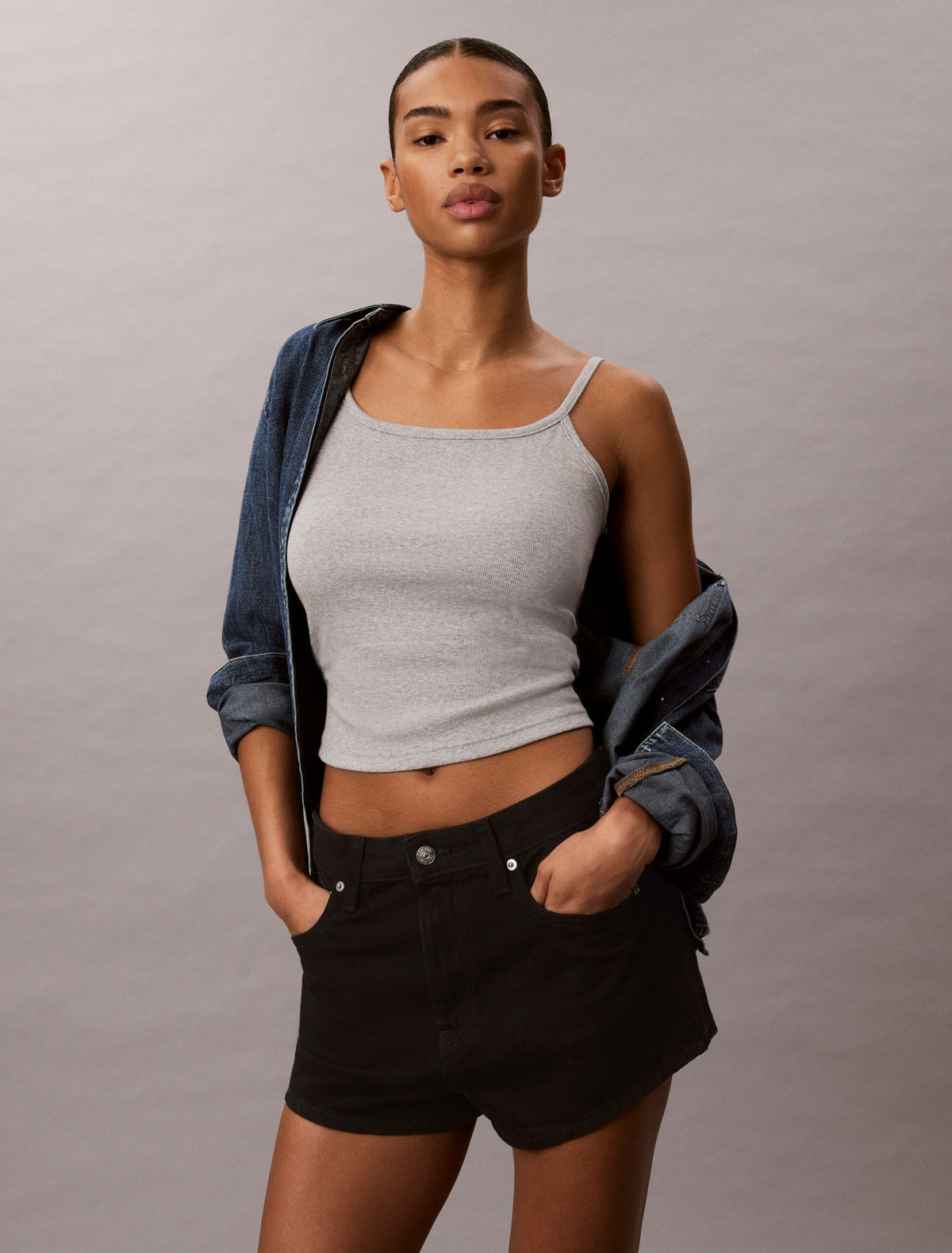 Calvin Klein Contour Rib Camisole