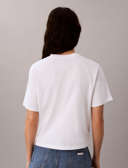 Calvin Klein Hearts Print Boxy Tee