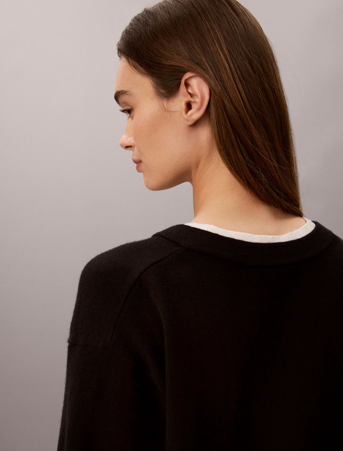 Calvin Klein Dual Layer Relaxed Sweater