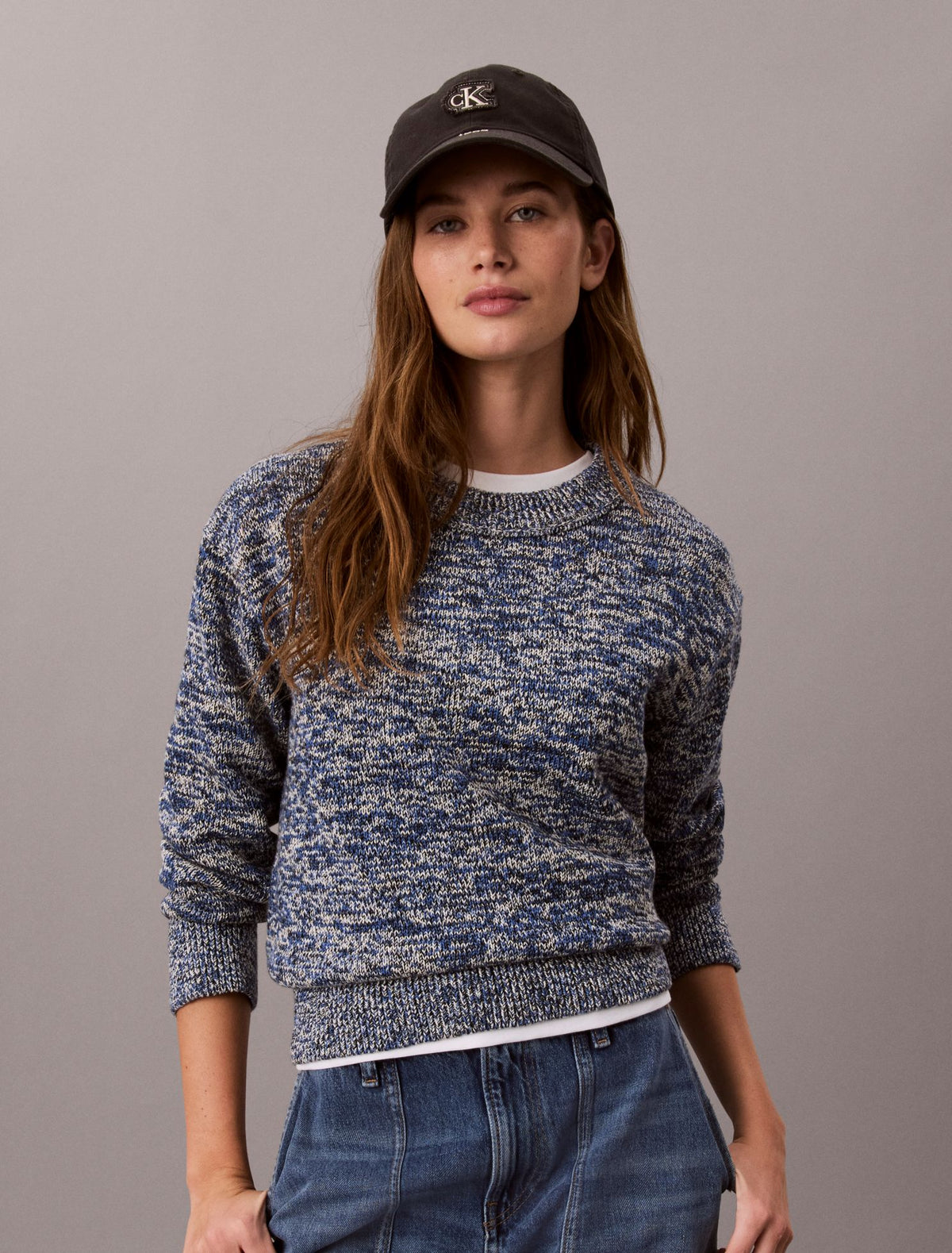 Calvin Klein Chunky Cotton Mouline Sweater