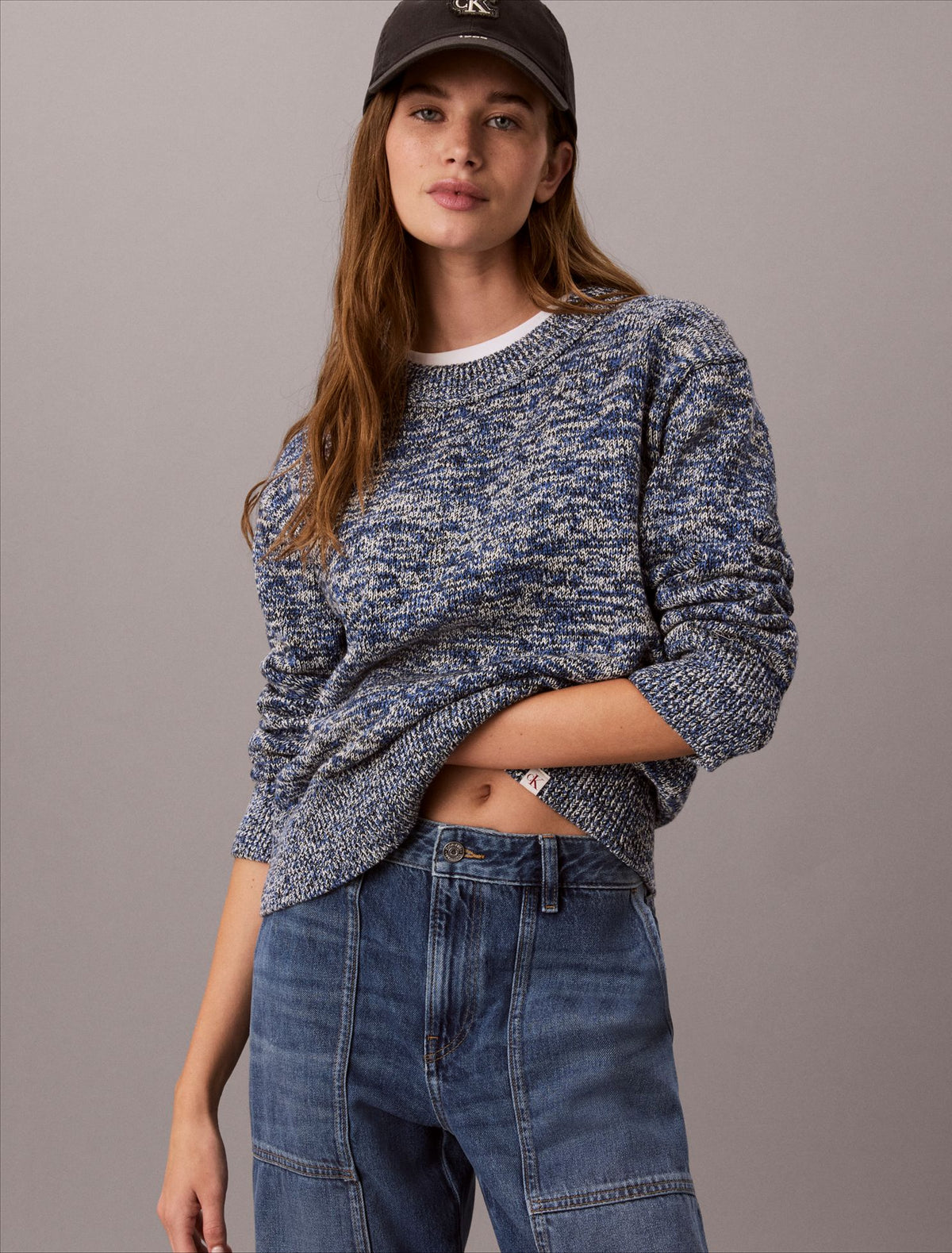 Calvin Klein Chunky Cotton Mouline Sweater