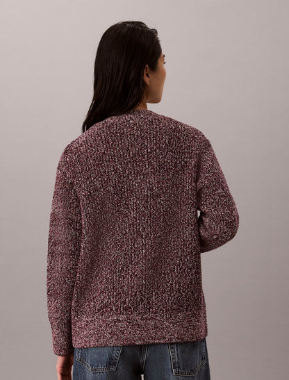 Calvin Klein Mouline Relaxed Cardigan