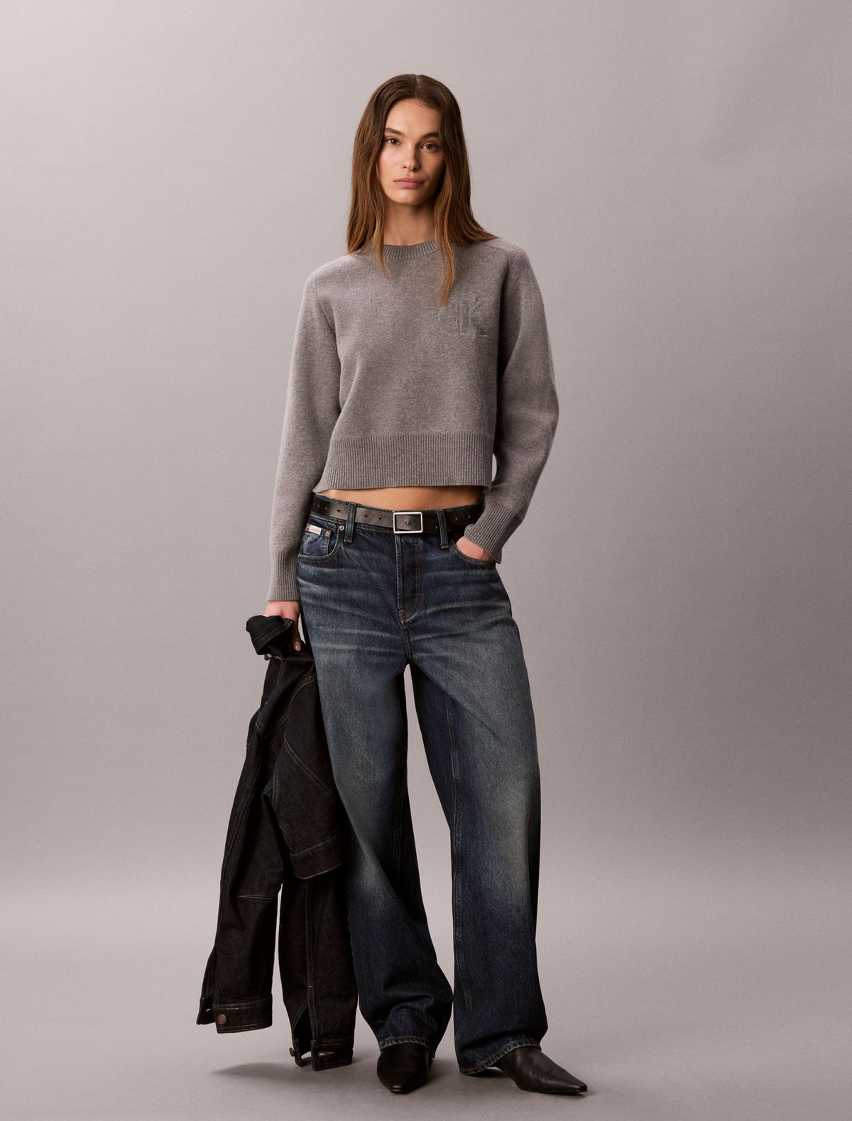Calvin Klein Cotton Wool Raglan Sweater