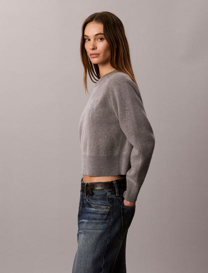 Calvin Klein Cotton Wool Raglan Sweater
