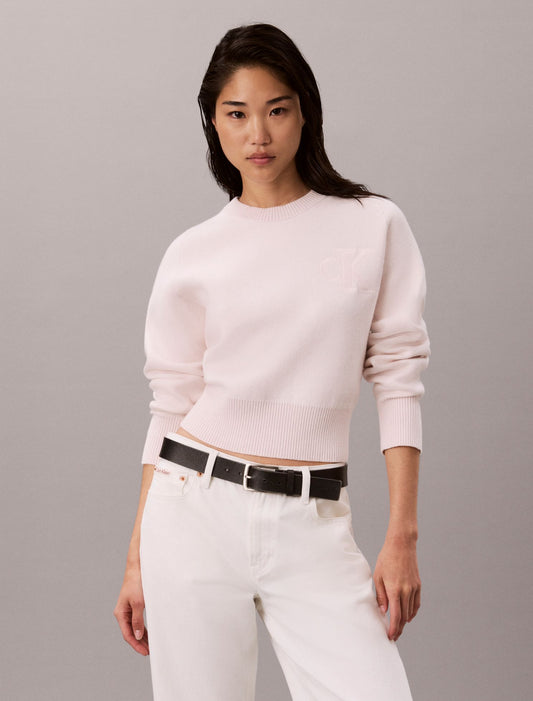 Calvin Klein Cotton Wool Raglan Sweater