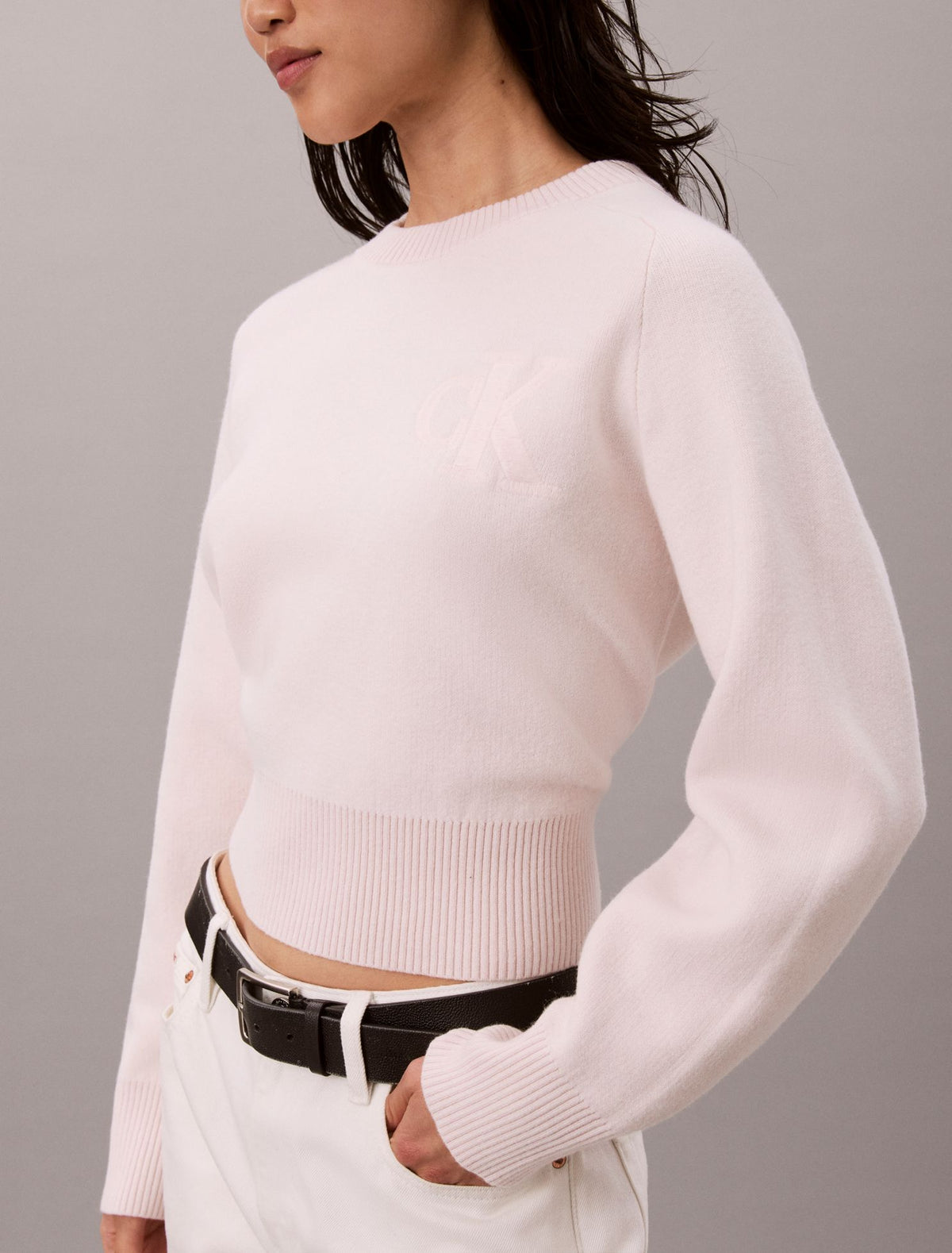 Calvin Klein Cotton Wool Raglan Sweater