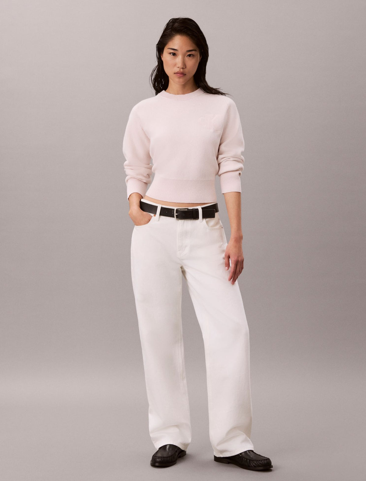 Calvin Klein Cotton Wool Raglan Sweater