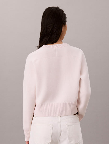 Calvin Klein Cotton Wool Raglan Sweater