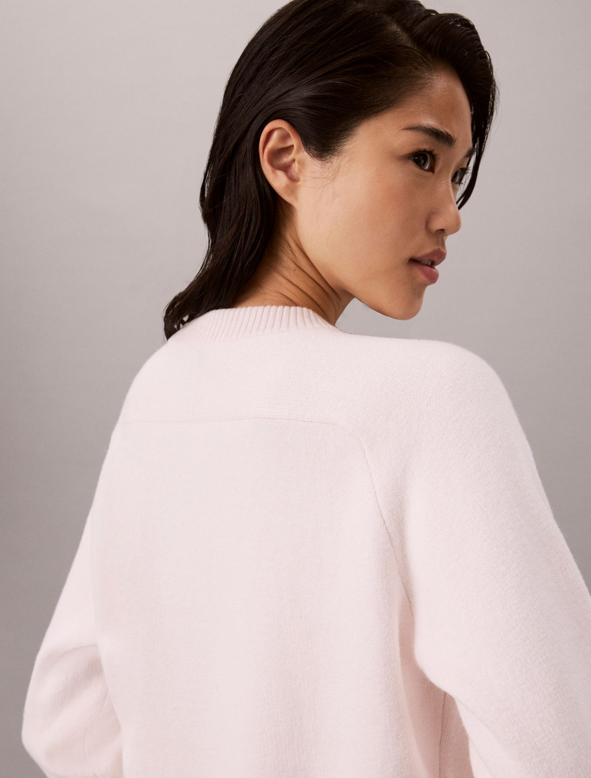 Calvin Klein Cotton Wool Raglan Sweater