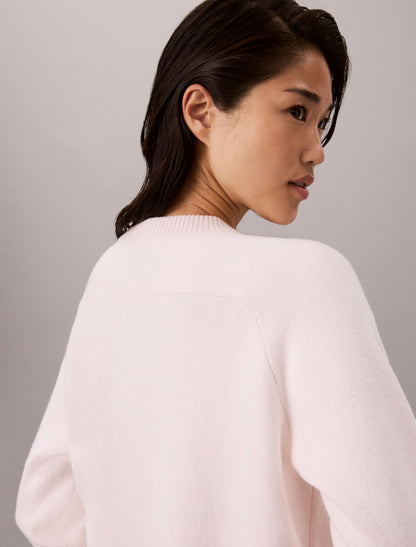 Calvin Klein Cotton Wool Raglan Sweater