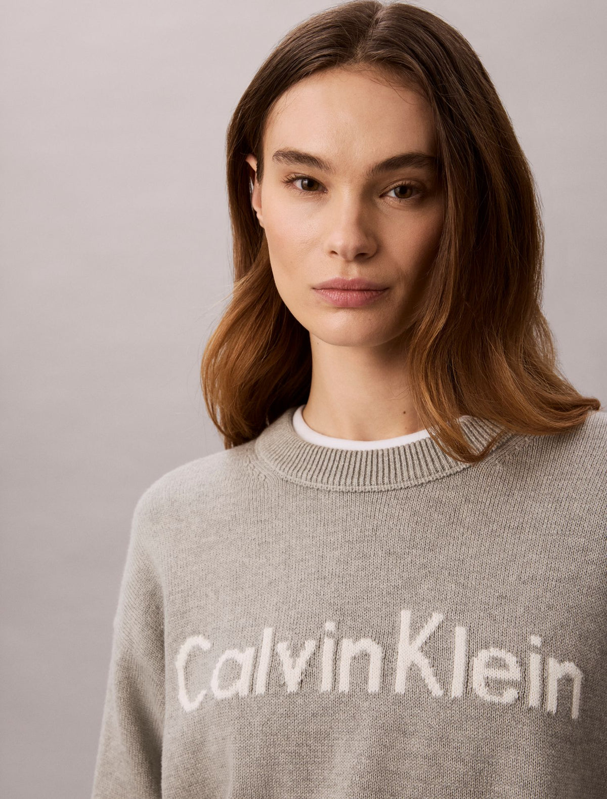 Calvin Klein Logo Graphic Relaxed Sweater