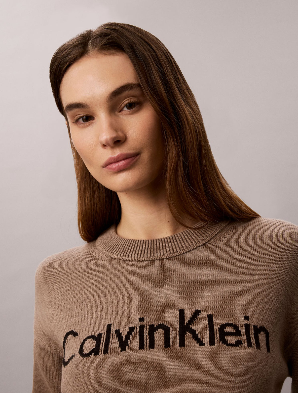 Calvin Klein Logo Graphic Relaxed Sweater