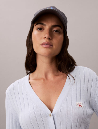 Calvin Klein Woven Monologo Cardigan