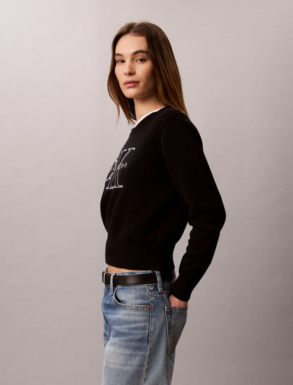 Calvin Klein Monologo Outline Sweater