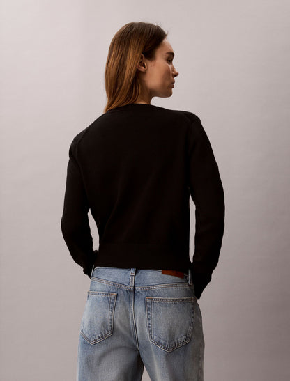 Calvin Klein Monologo Outline Sweater