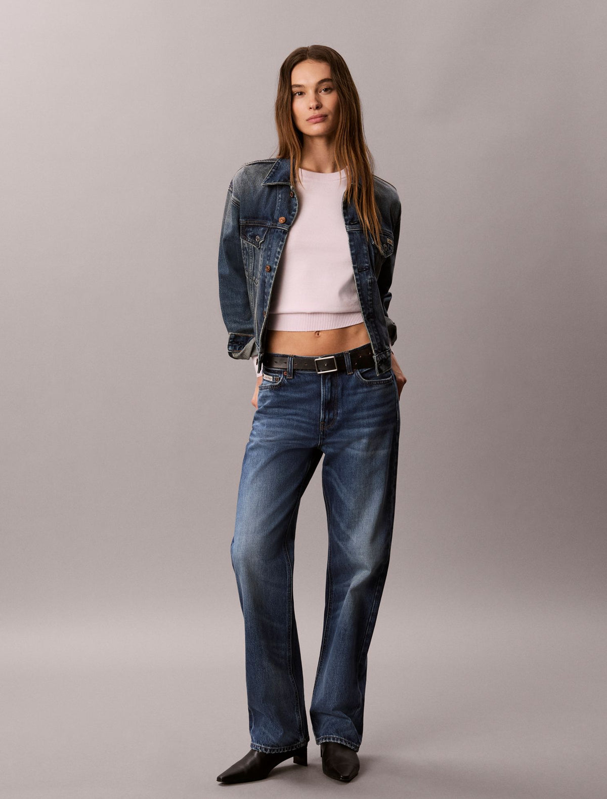 Calvin Klein Smooth Cotton Crewneck Sweater