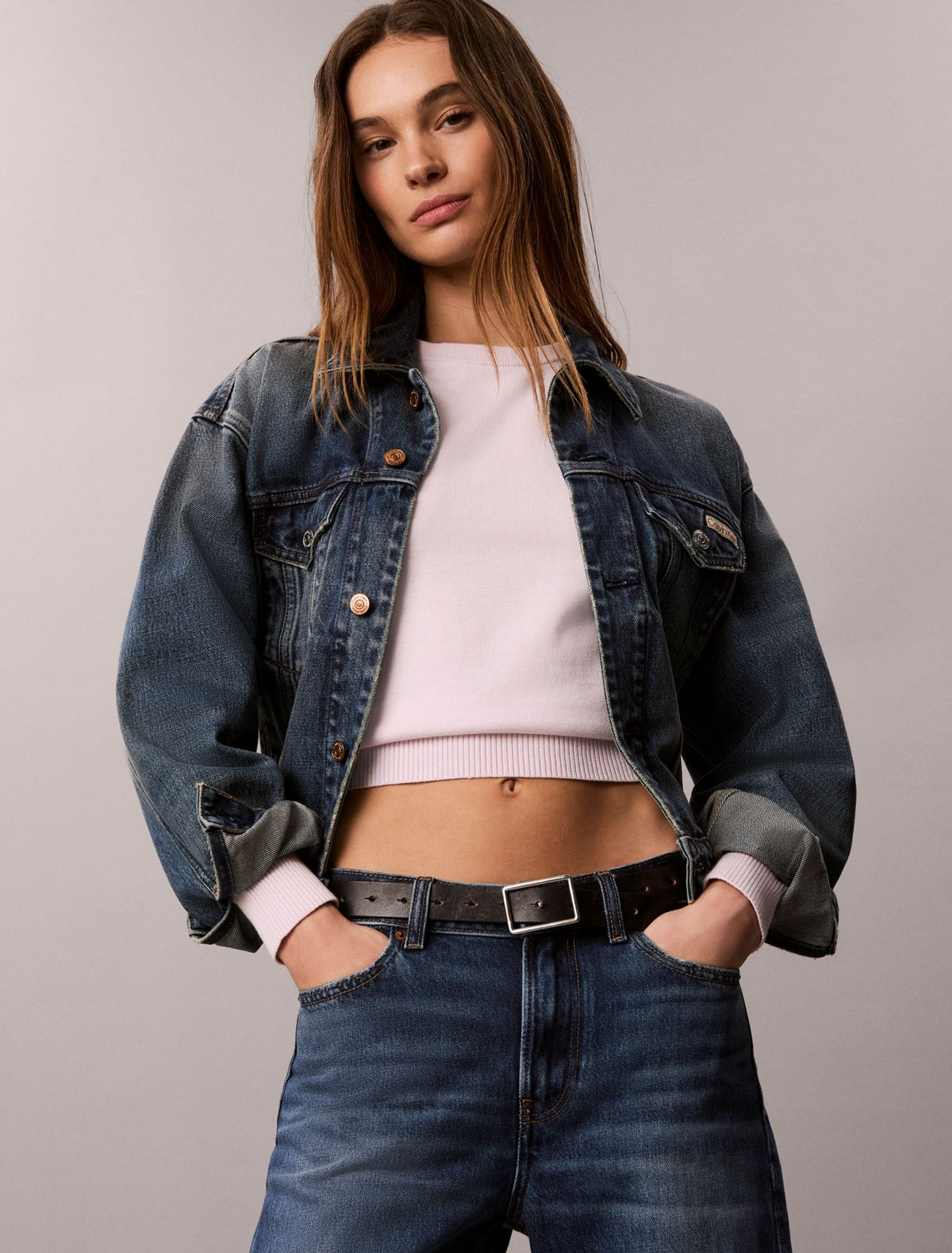 Calvin Klein Smooth Cotton Crewneck Sweater