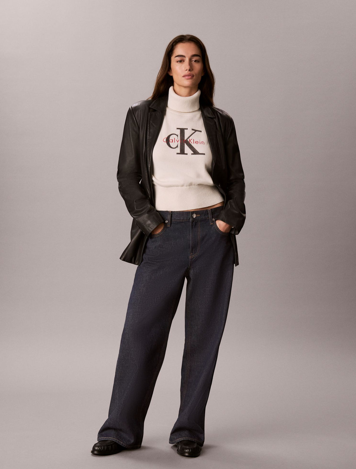 Calvin Klein Monologo Turtleneck Sweater
