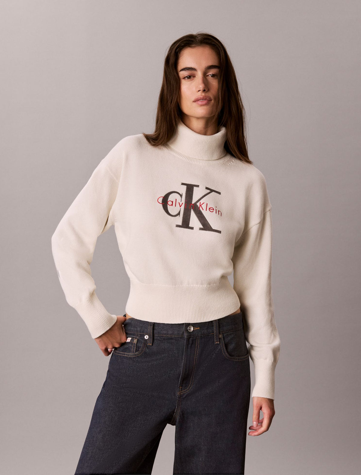 Calvin Klein Monologo Turtleneck Sweater