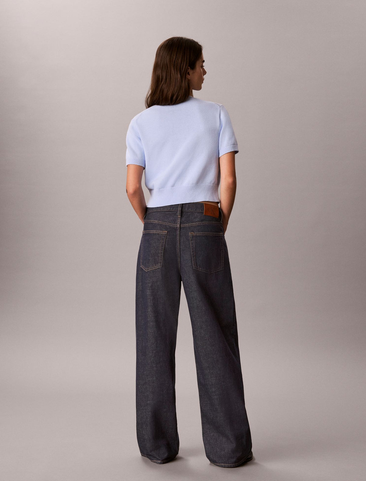Calvin Klein Monologo Short Sleeve Sweater