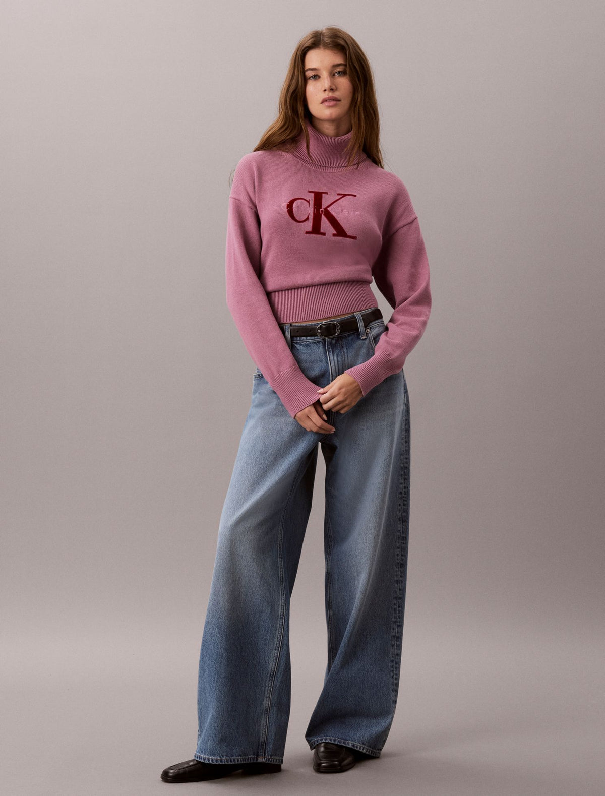 Calvin Klein Monologo Turtleneck Sweater
