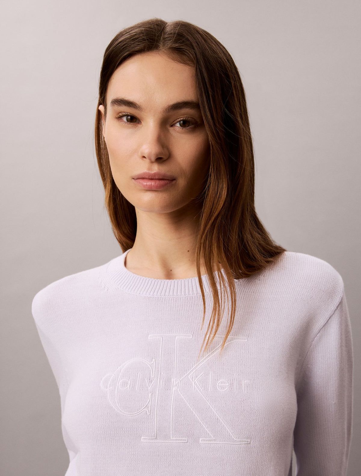 Calvin Klein Monologo Outline Sweater