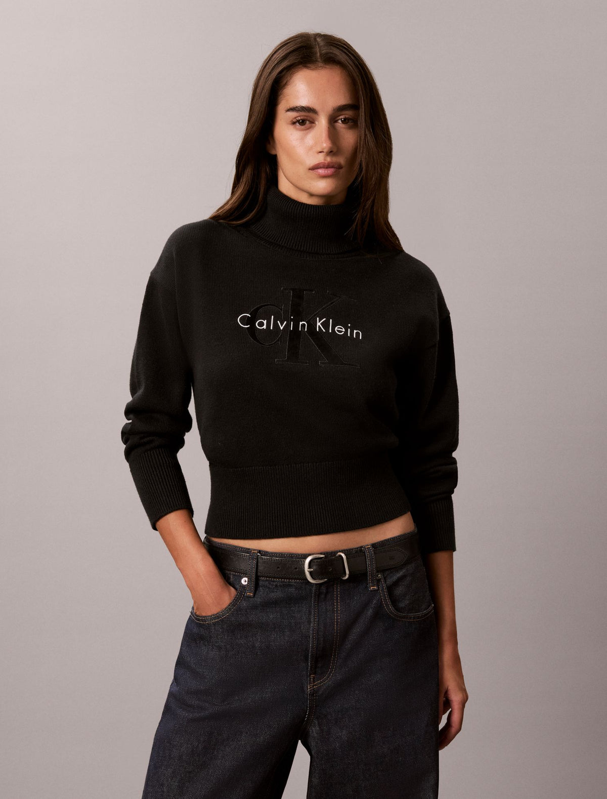 Calvin Klein Monologo Turtleneck Sweater