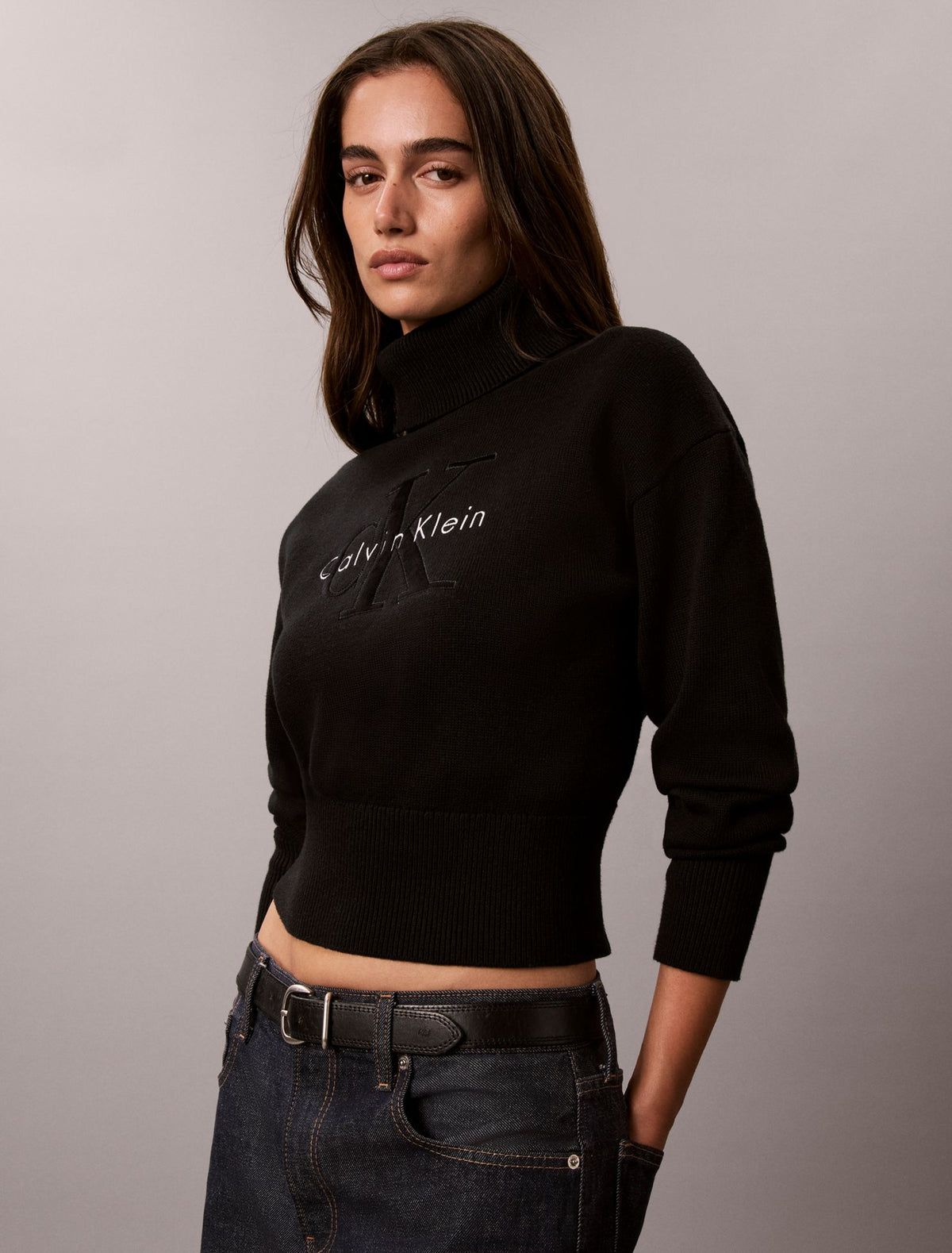 Calvin Klein Monologo Turtleneck Sweater