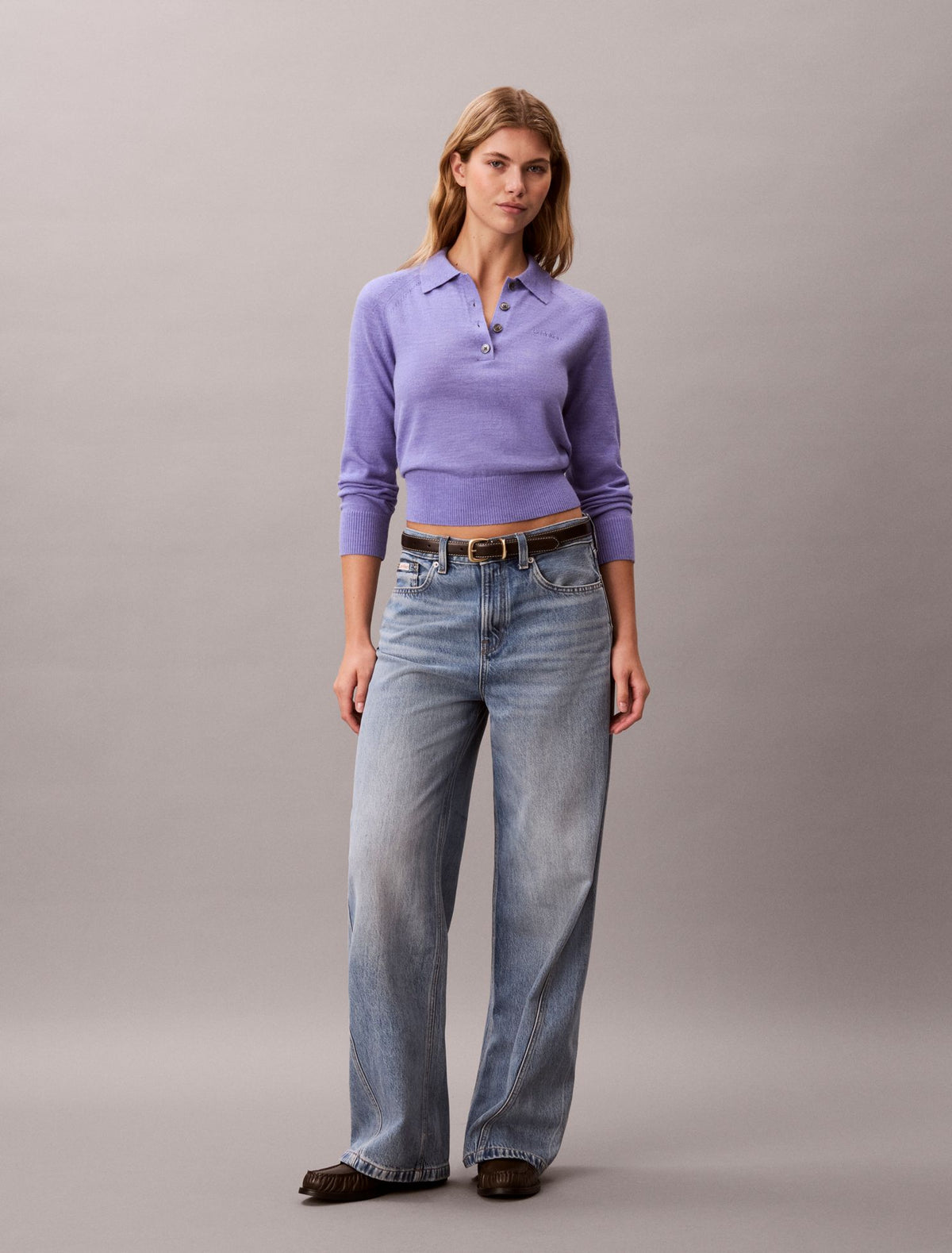 Calvin Klein Extra Fine Merino Polo Shirt