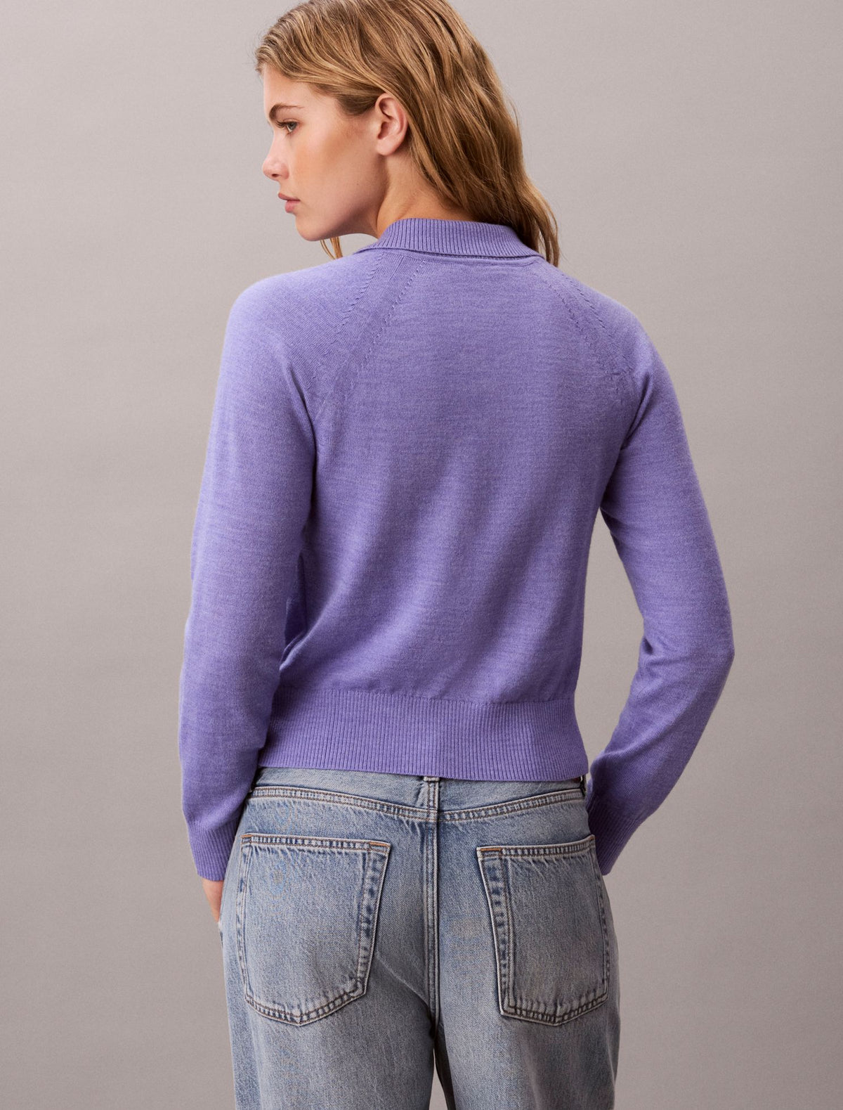 Calvin Klein Extra Fine Merino Polo Shirt