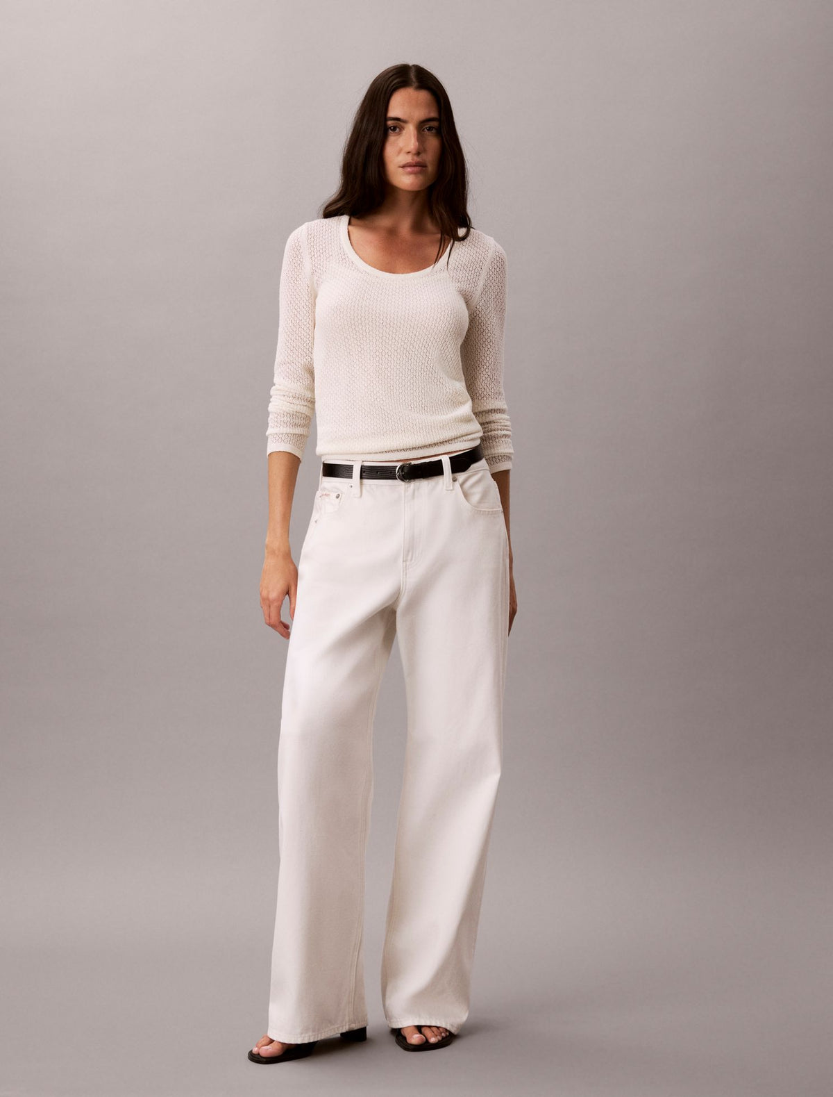 Calvin Klein Boucle Pointelle Top