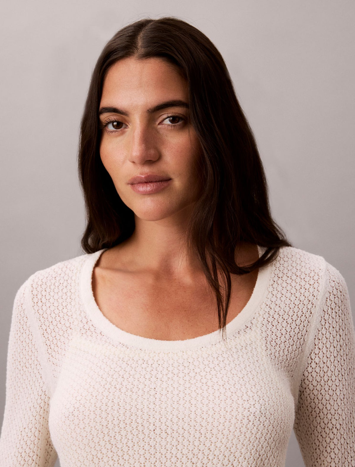 Calvin Klein Boucle Pointelle Top