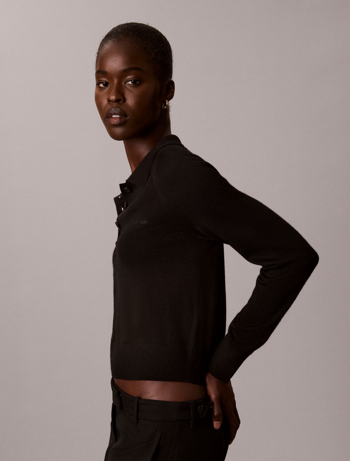 Calvin Klein Extra Fine Merino Polo Shirt
