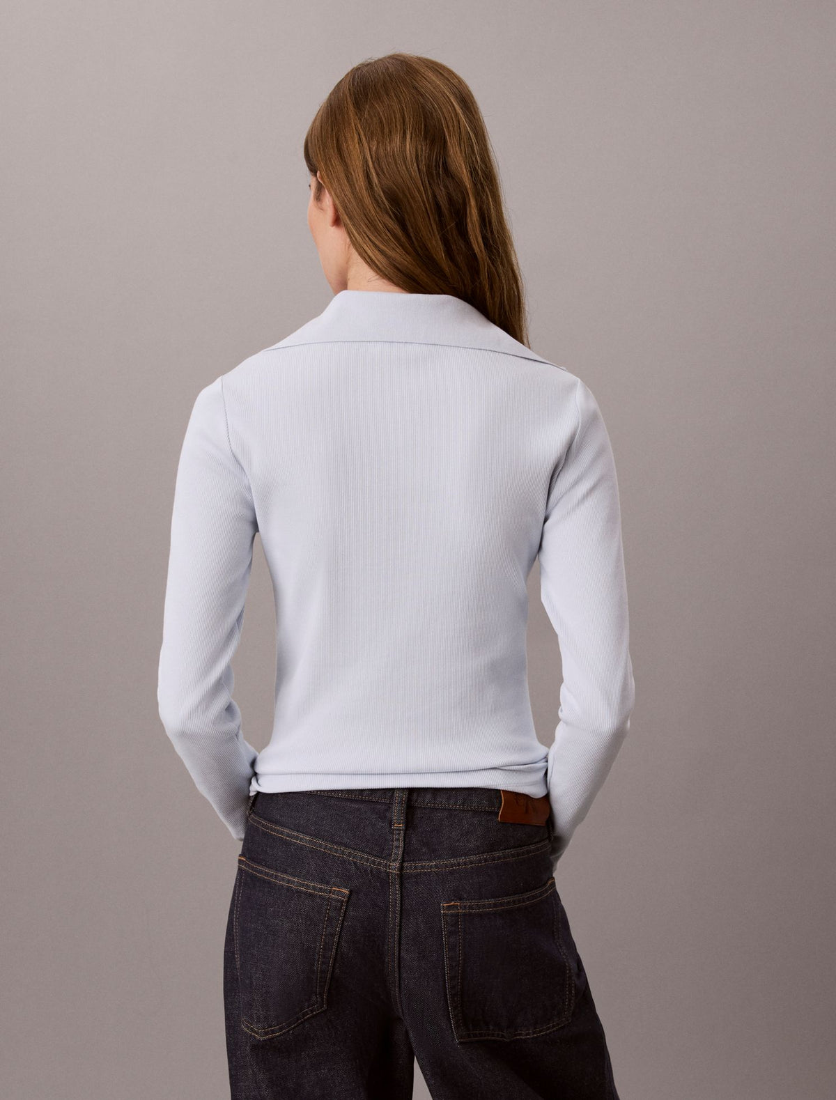 Calvin Klein Woven Monologo Henley Turtleneck Sweater