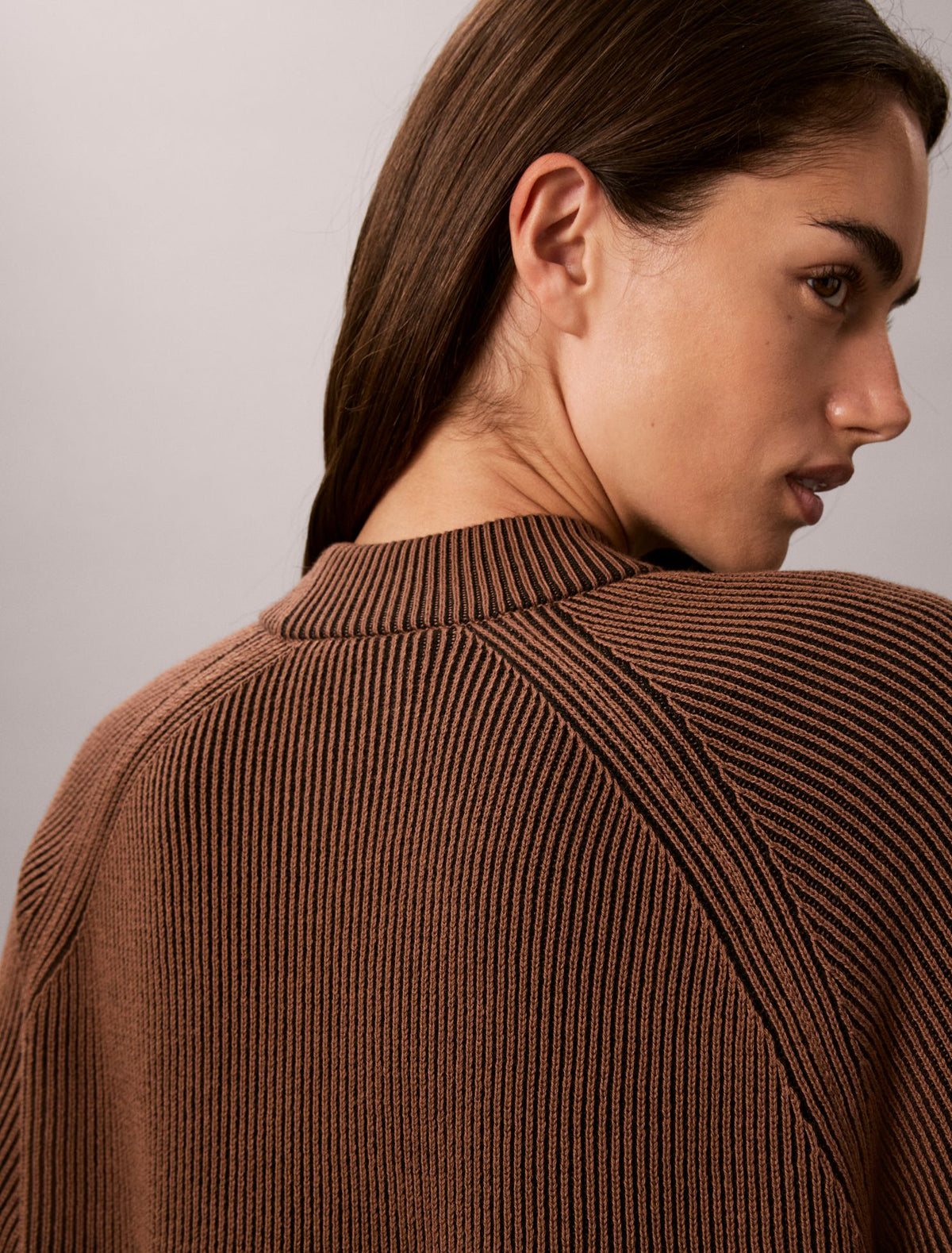 Calvin Klein Monogram Graphic Rib Sweater