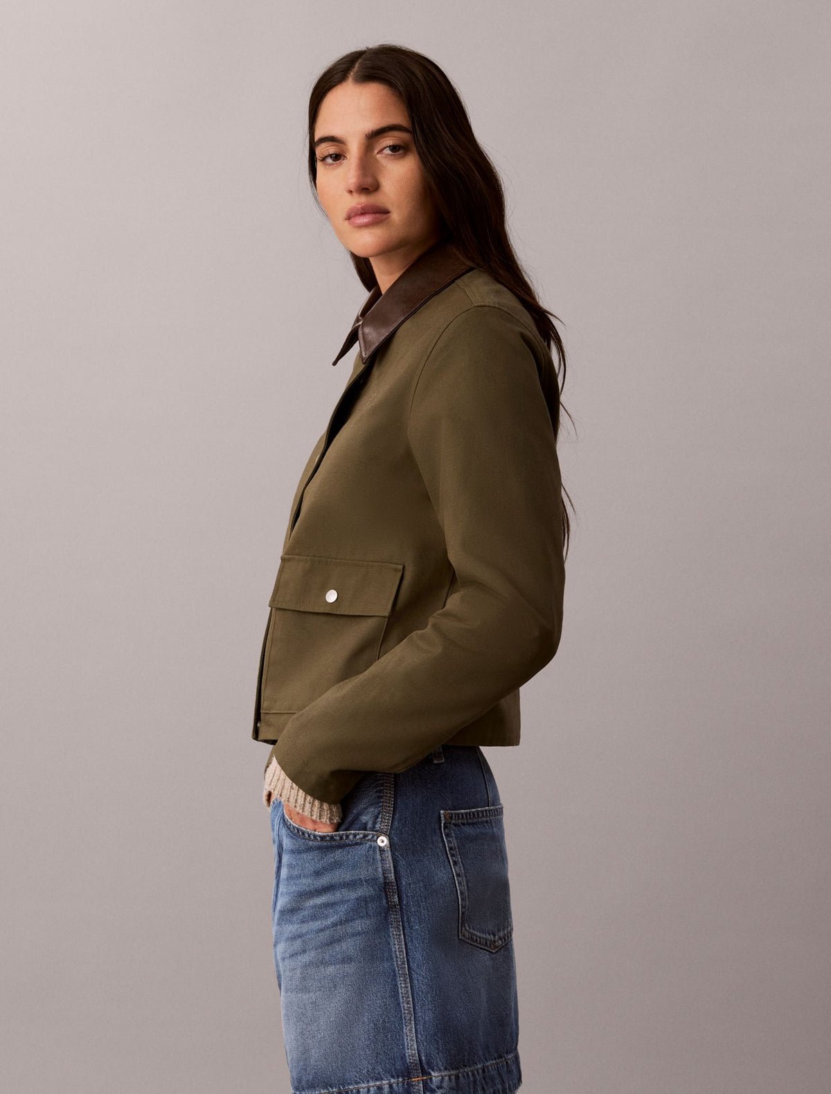 Calvin Klein Utility Short Jacket