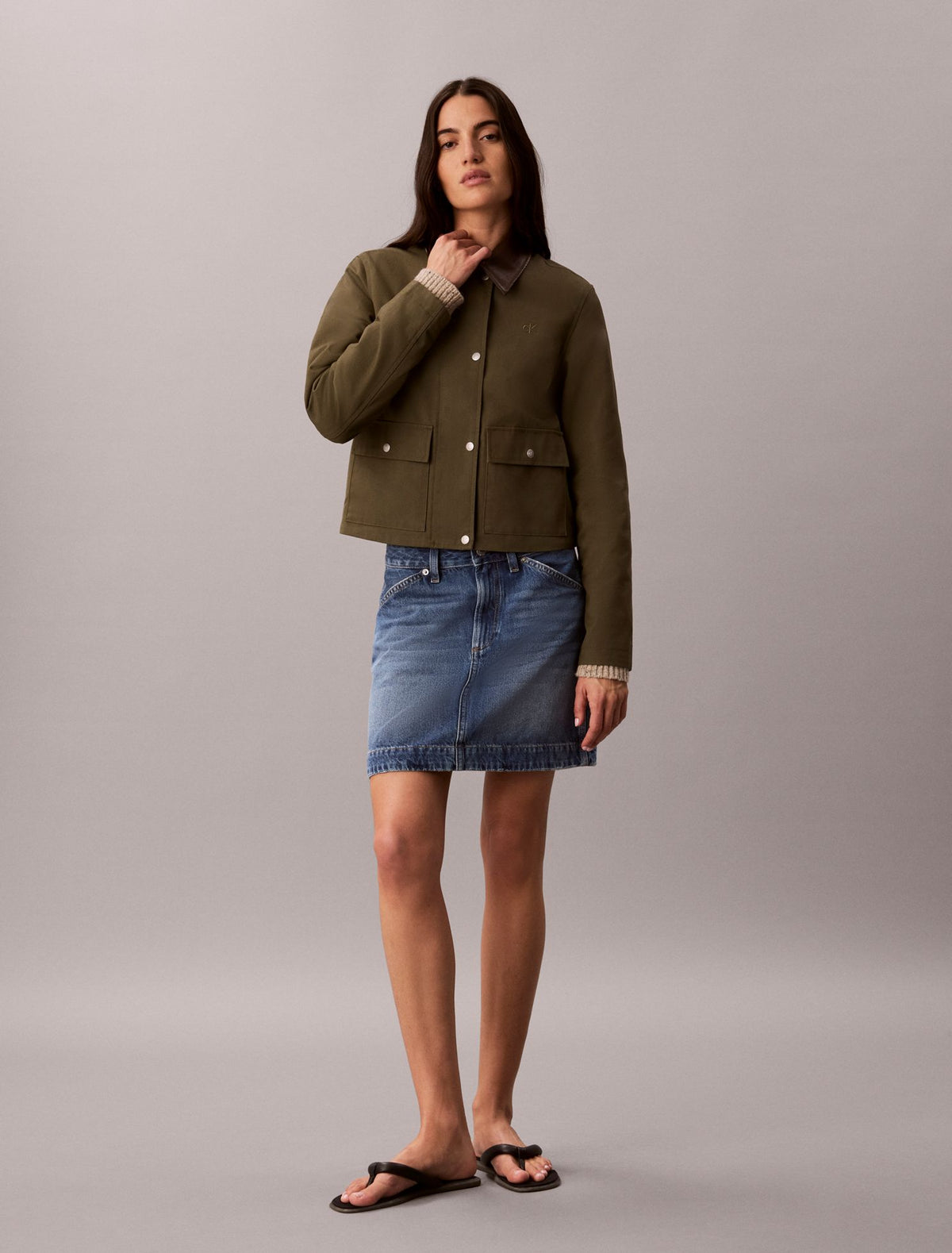 Calvin Klein Utility Short Jacket