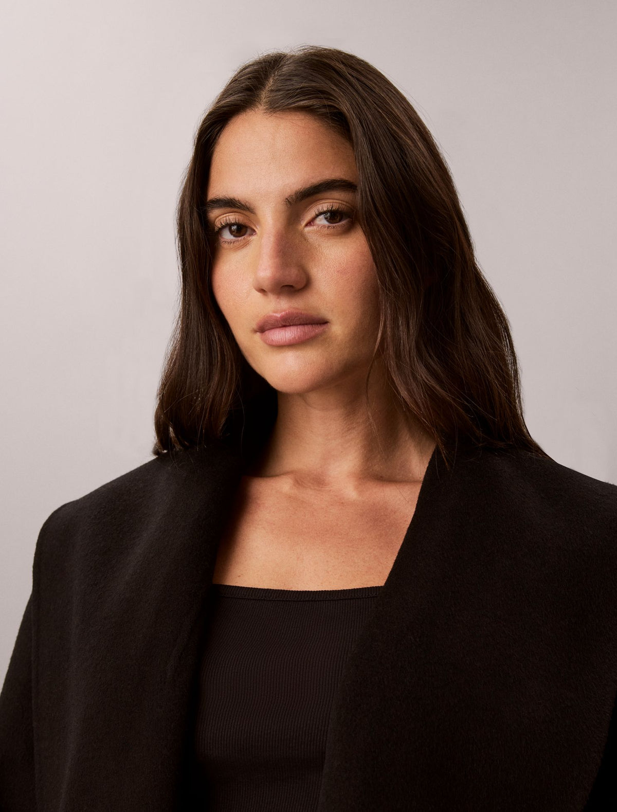 Calvin Klein Shawl Hip Coat