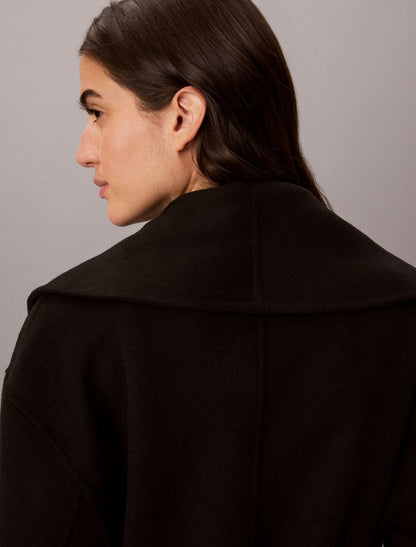 Calvin Klein Shawl Hip Coat