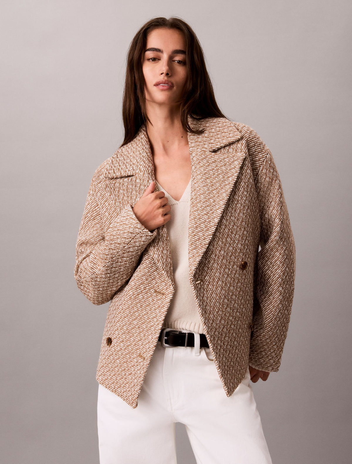 Calvin Klein Relaxed Short Peacoat