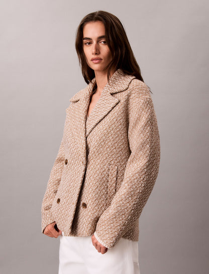 Calvin Klein Relaxed Short Peacoat