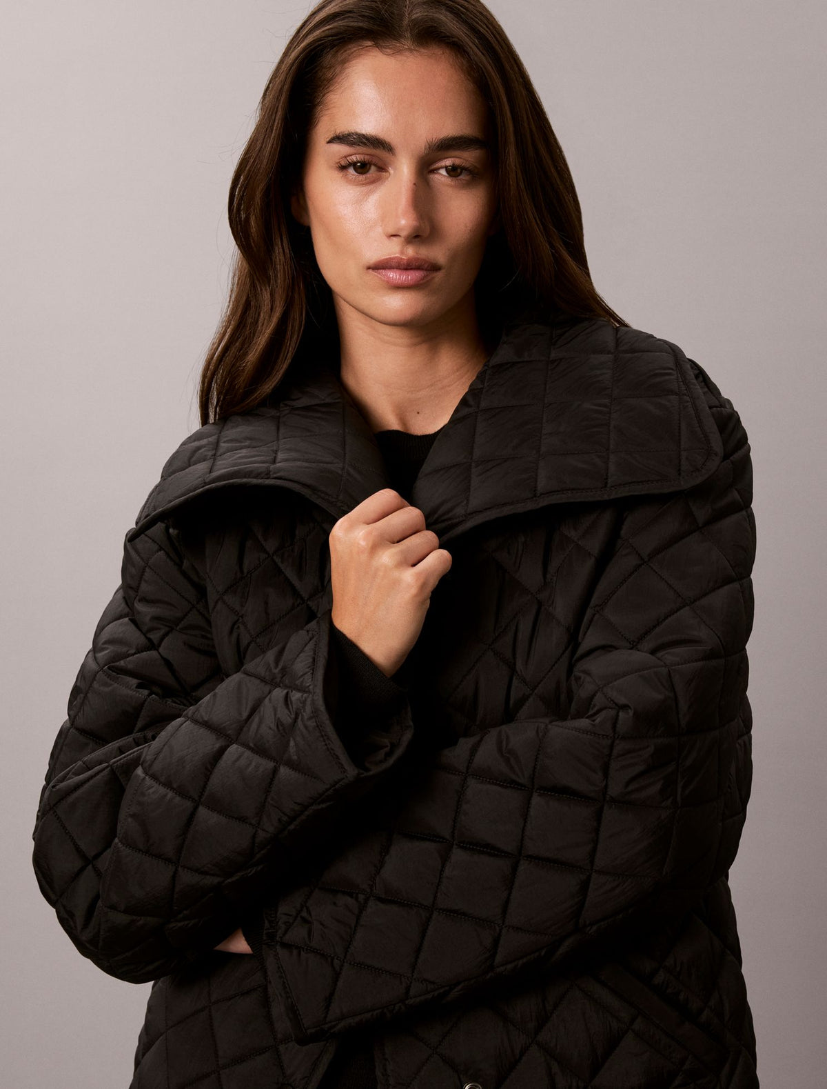 Calvin Klein Quilted Liner Coat