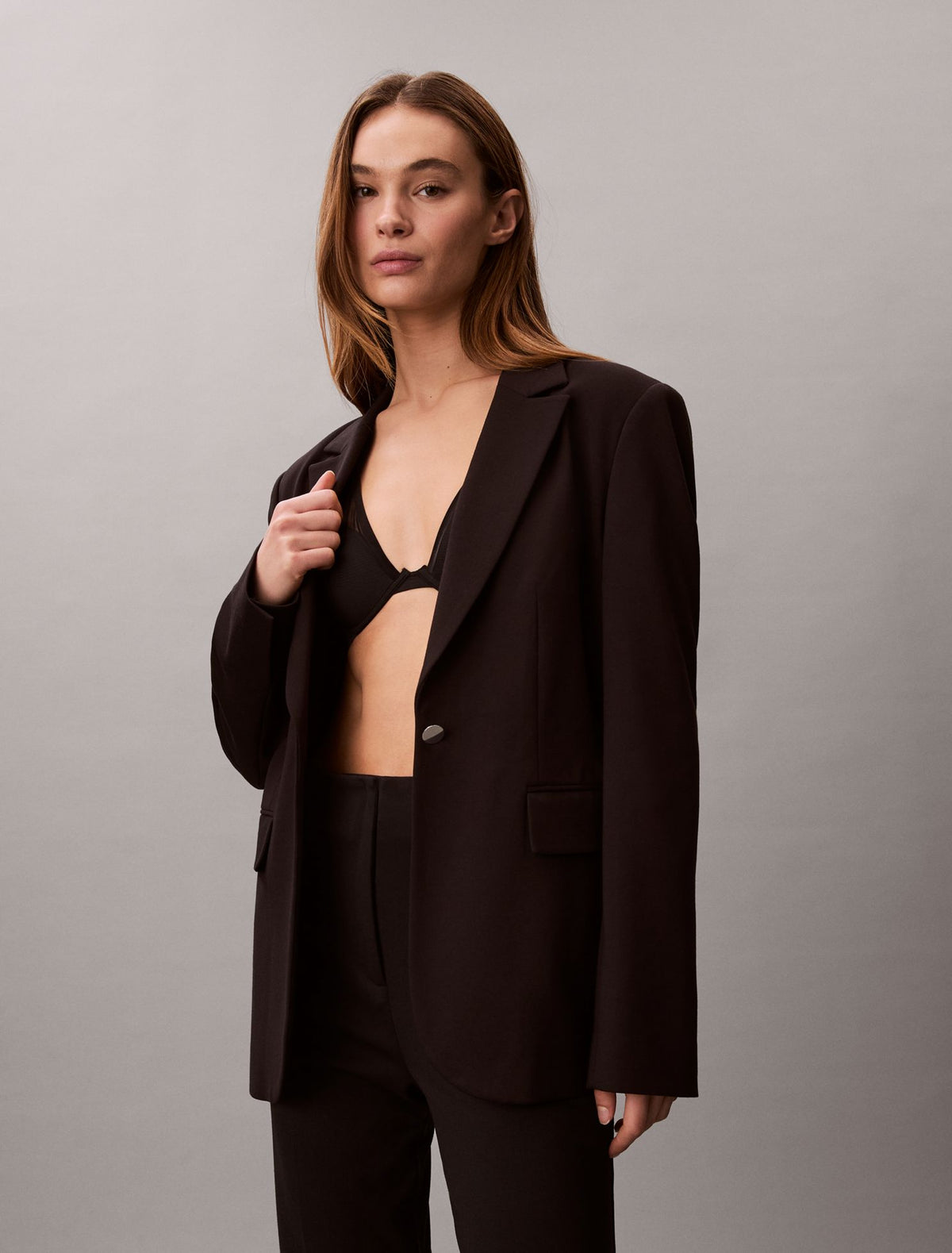 Calvin Klein Ponte Slim Blazer
