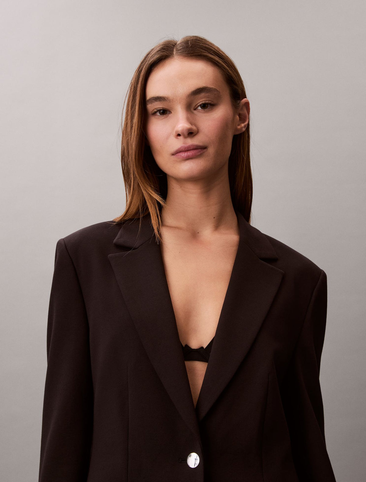 Calvin Klein Ponte Slim Blazer