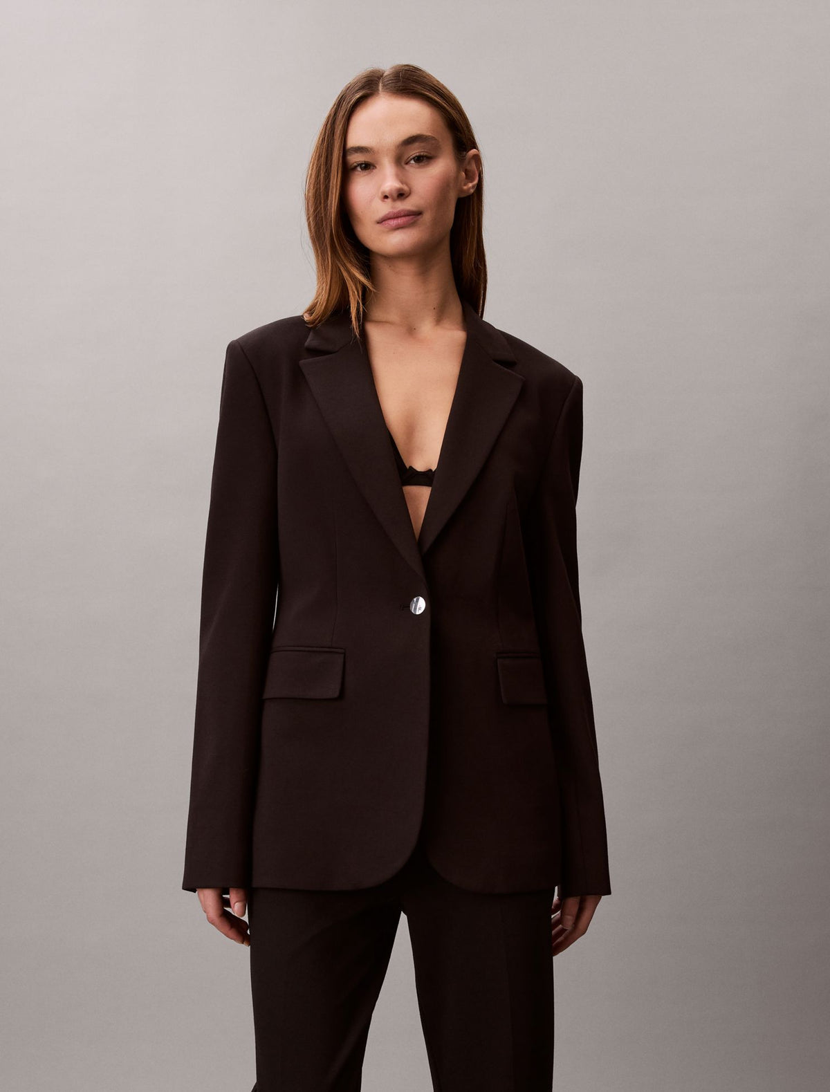 Calvin Klein Ponte Slim Blazer