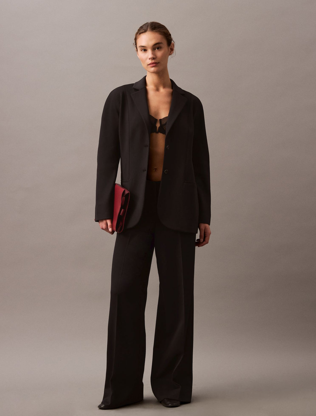 Calvin Klein Smooth Dolman Classic Blazer