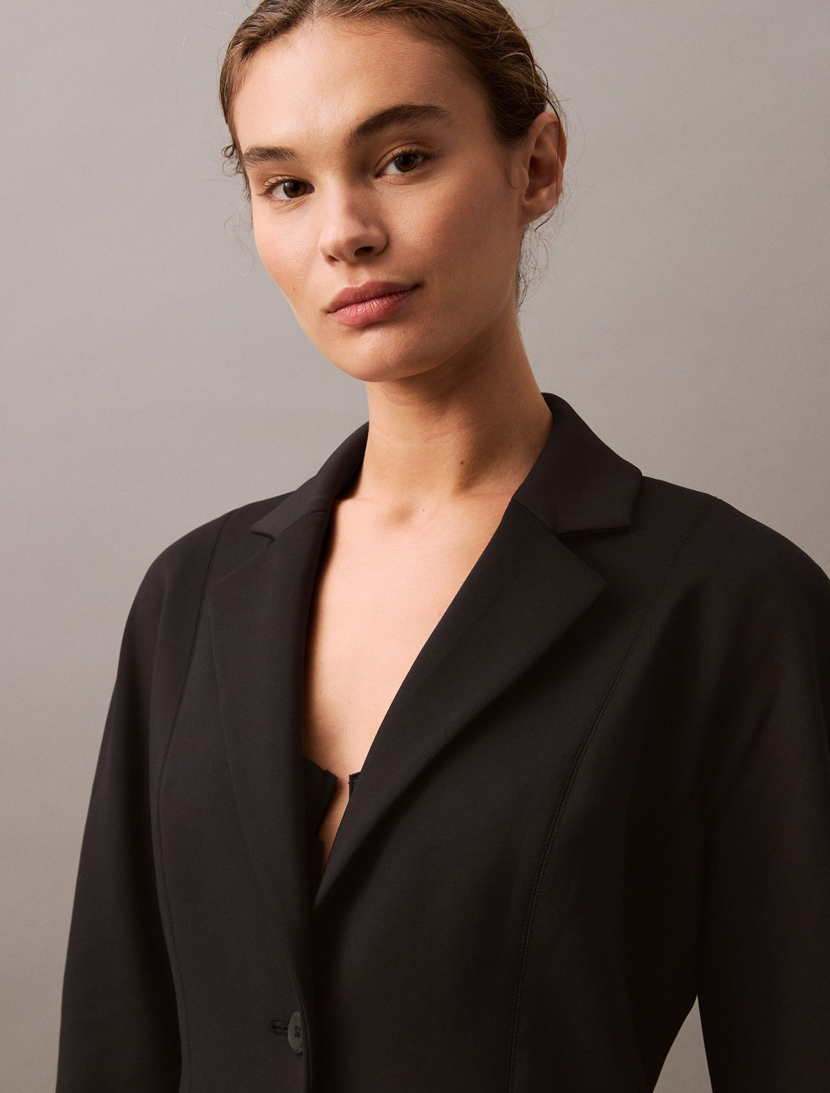 Calvin Klein Smooth Dolman Classic Blazer