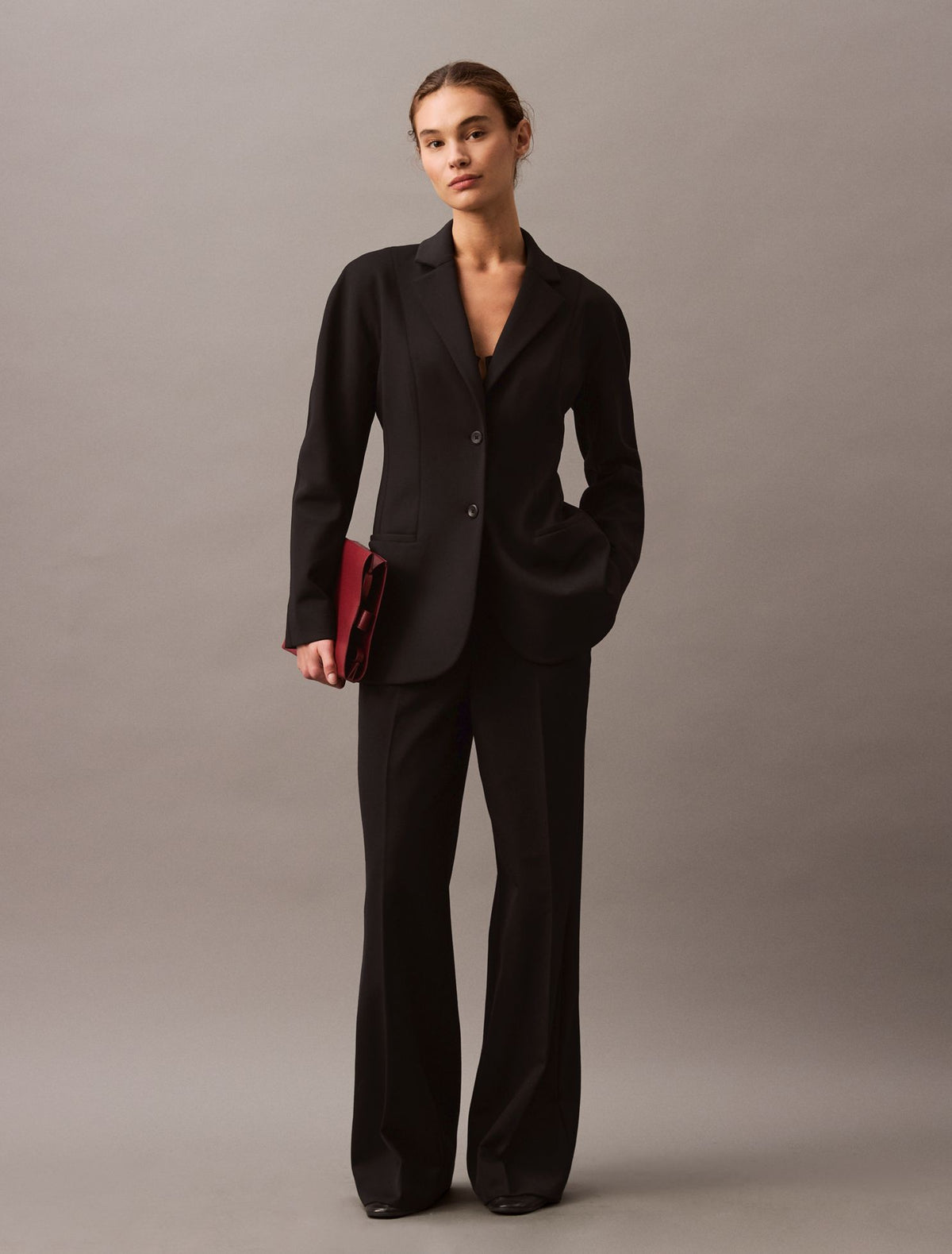 Calvin Klein Smooth Dolman Classic Blazer