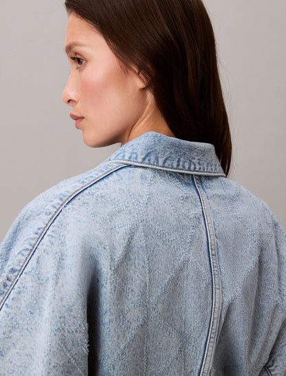Calvin Klein Denim Relaxed Trucker Jacket